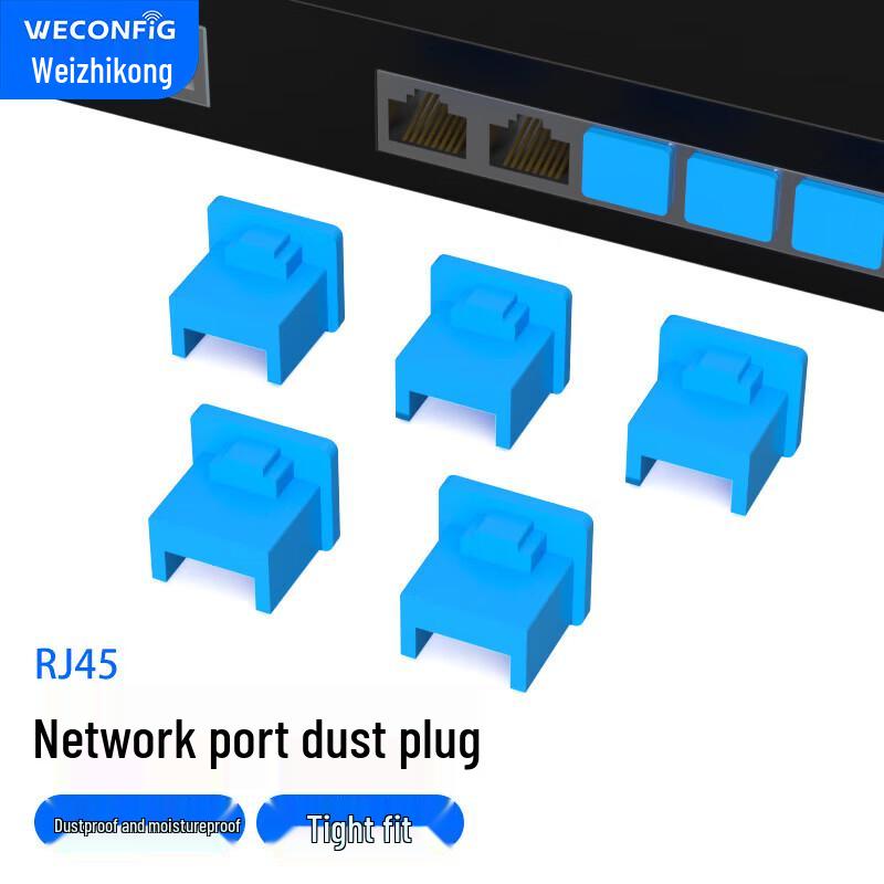 WECONFIG RJ45 Ethernet Port Dust Plug Cover