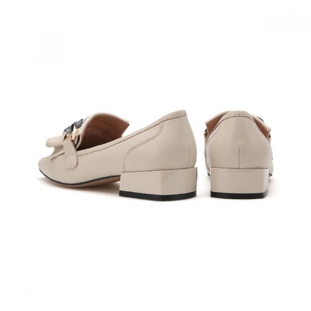 MiSope Women S 3cm Fringe Chain loaferS 012139701