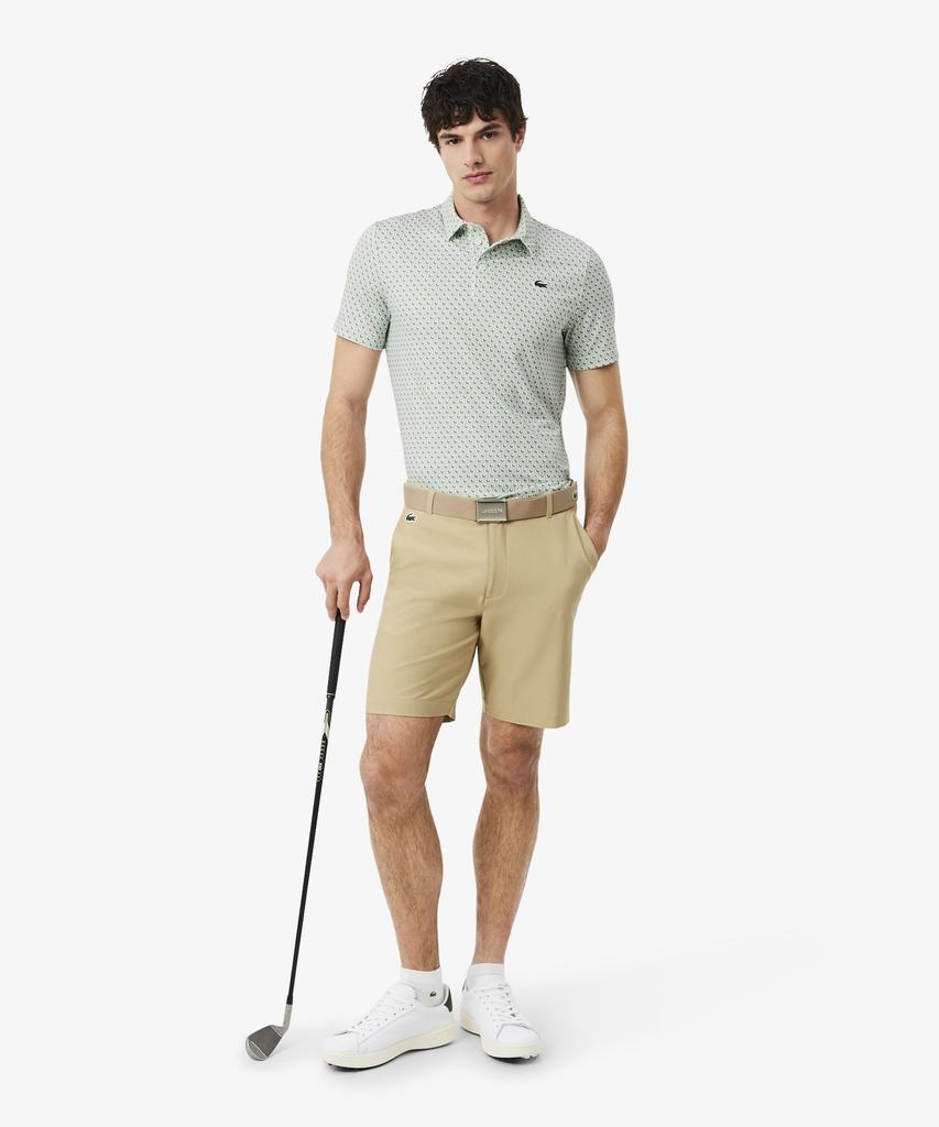 LACOSTE Men'S Golf Aop Short Sleeve Polo Shirt Dh4825-56G X0N