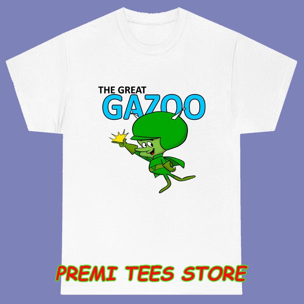 The Great Gazoo Men s White Size S-3XL S