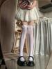 Lolita White Lace Bow Over-the-Knee Velvet Socks