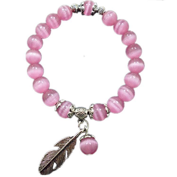 Crystal bracelet opal bracelet women's ethnic style women's fashion beaded hand jewelry