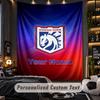 TapestryIpswich Town Custom Name Text Personalized Wall Hanging Tapestry Home Wall Decor