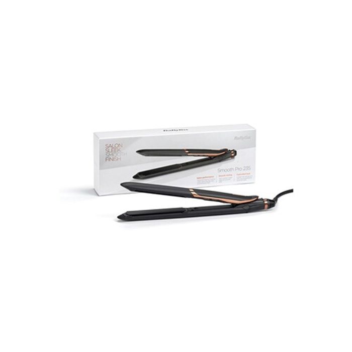 Babyliss Smooth Pro 235 ST394E Hair Straightener Black and Pink