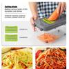 22 In 1 Multifunctional Vegetable Cutter Fruit Slicer Carrot Potato Shredders Onion Grater Garlic Chopper Kitchen Storage Gadget
