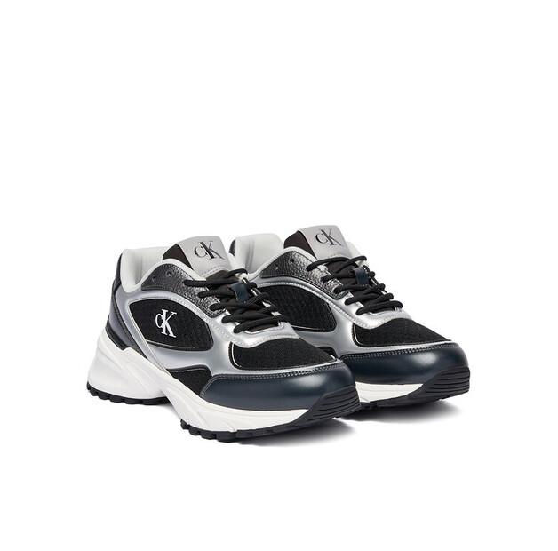 Кроссовки Calvin Klein Hike Runner Lace Up Mesh Mix Met