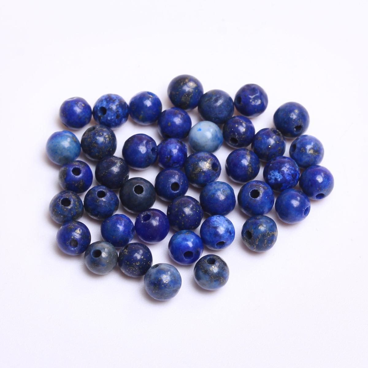 

Новые натуральные каменные бусины, бусины ручной работы, серьги, сделай сам, большое количество, ожерелье, свободные бусины-разделители, круглые бусины, аксессуары для изготовления ювелирных изделий 4mm синий