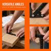 45/90 Degree Angle Marker Precision Line Caliber Gauge Center Scribe  Measuring Instrument