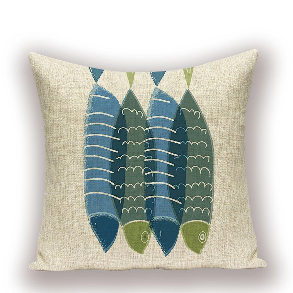 Nordic Home Decoration Throw Pillow Fish Cushion Covers High Quality Decorative Pillows Custom Pillowcase On Pillows
