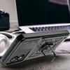 Case for Motorola Moto E13 Slide ARMOR RING REINFORCED BACK CASE + GLASS
