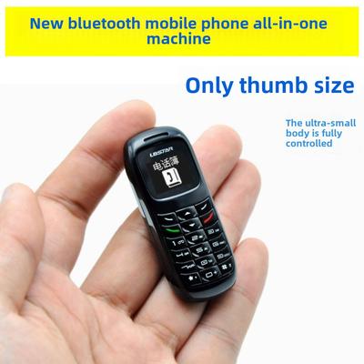 Micro Button Small Mobile Phone Pocket Mini Bluetooth Dial Ultra Small Straight Board Personality Creative Non-intelligent