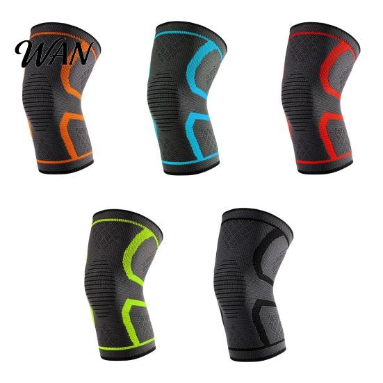 Jumping Knee Brace Knitted Sports Lightweight Breathable Compression Sleeve Moisture-wicking Support Women Men Elastic Outdoor Fitness Basketball