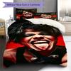 YUNGBLUD Pattern Bedding Quilt Set Quilt Cover Pillowcase Home Decoration Birthday Gift (1 * Duvet Cover + 2 * Pillowcase, Without Core)