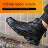 New Fashion 2024 Safety Work Boots For Men Shoes Sneakers Anti Puncture Indestructible Steel Toe Protections Mens Boots