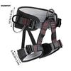 Professional Safety Belt Harness Aerial Work Safety Harness Lanyard On Back Half Seat High-altitude Rock Climbing Construction