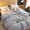 Milk Velvet Coral Fleece Blanket: Office Nap, Flannel Cover, Air Conditioning, Children's Small Blanket
