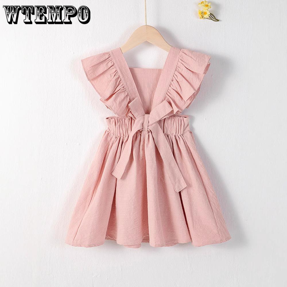 

Children s Clothing Dress with Lace Cuffs Girls Dress Set 120 білий