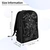 Gundam Backpack  Women Men Polyester University Backpacks Pattern Aesthetic High School Bags Rucksack