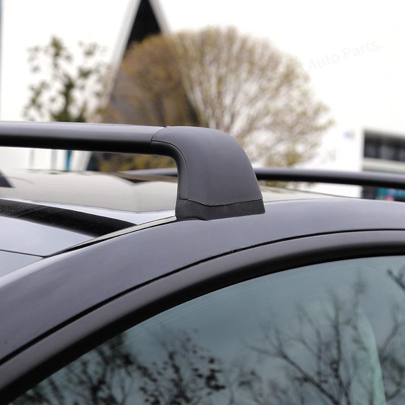 Tesla Model Y Locking Luggage Crossbars - Alloy Travel Case Rack and Mod Accessories