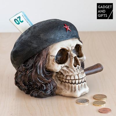 Piggy Bank Skull Che Guevara