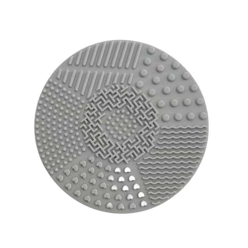 1pc Colorful Heart Shape Clean Make Up Brushes Wash Brush Silica Glove Scrubber Board Cosmetic Cleaning Tools For Makeup Brushe