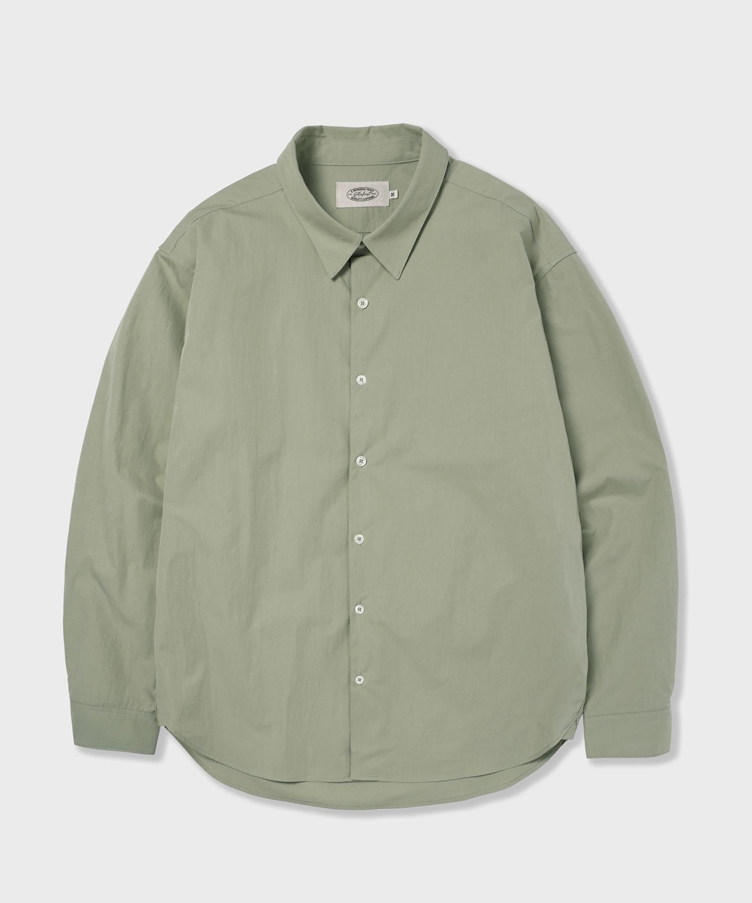 Amphist Oliver Solid Shirt Ver.2 Olive Large