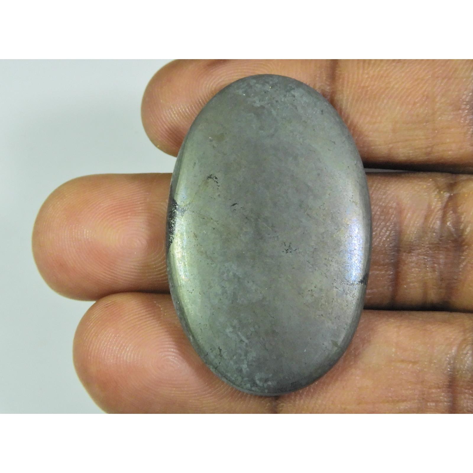 

92Cts. 100% Natural Appache Gold Oval Cabochon Loose Gemstone 26X41X05 MM ET-163