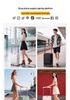 Women's 20-Inch Front-Opening Aluminum Carry-On Luggage 2025, Large Capacity with Wide Pull Rod