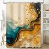 Abstract Floral Shower Curtain Colorful Home Decor Bathroom Accessories Set For Bathtub Waterfall Print Bath Rug Mat Gift Idea P