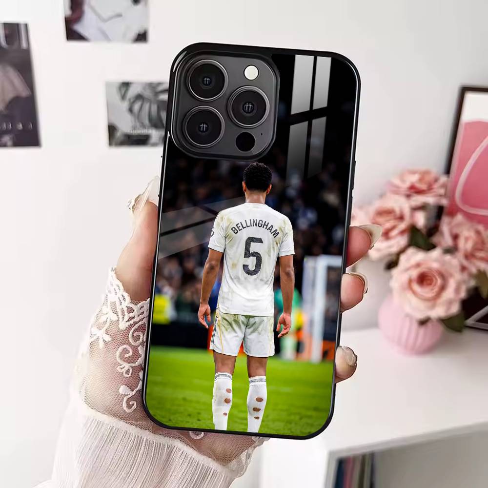 

J-Jude Football B-Bellingham 5 Phone Case For iPhone 17,16,15,14,13,12,Plus,Pro,Max for Magsafe Magnetic Wireless Charging iPhone16PRO