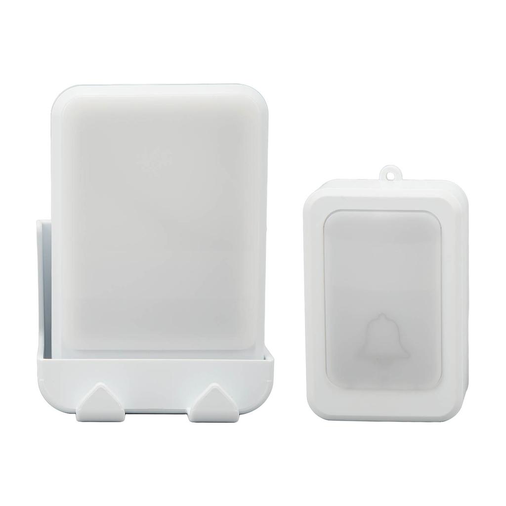 Cordless Doorbell LED Color Battery Powered Deaf Mute Services Caller for The Elderly Doorbell