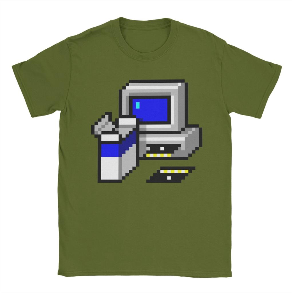 Install Windows 95 Now! T-Shirt Summer  Cotton T Shirts For Men Hippie Pattern Tee Shirt Short Sleeve Y2K Retro Clothes