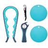 Promotion! Beer Bottle Opener 5-In-1 Bottle Opener 4-In-1 Multi-Purpose Can Opener Set