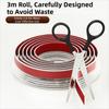 3m TPE Glass Door Seal Strip Transparent Frameless Glass Door Seal Shower Sweep  Glass Door Panel