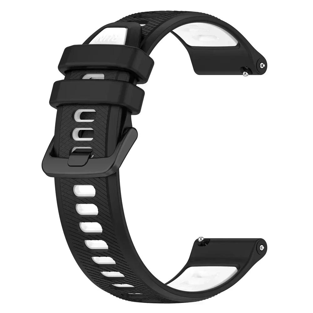 Silicone Watch Strap for Garmin Venu 4 3 2 sq2/Vivoactive 6 Band for Garmin Forerunner 570 255 165 245 Music 20mm 22mm Bracelet