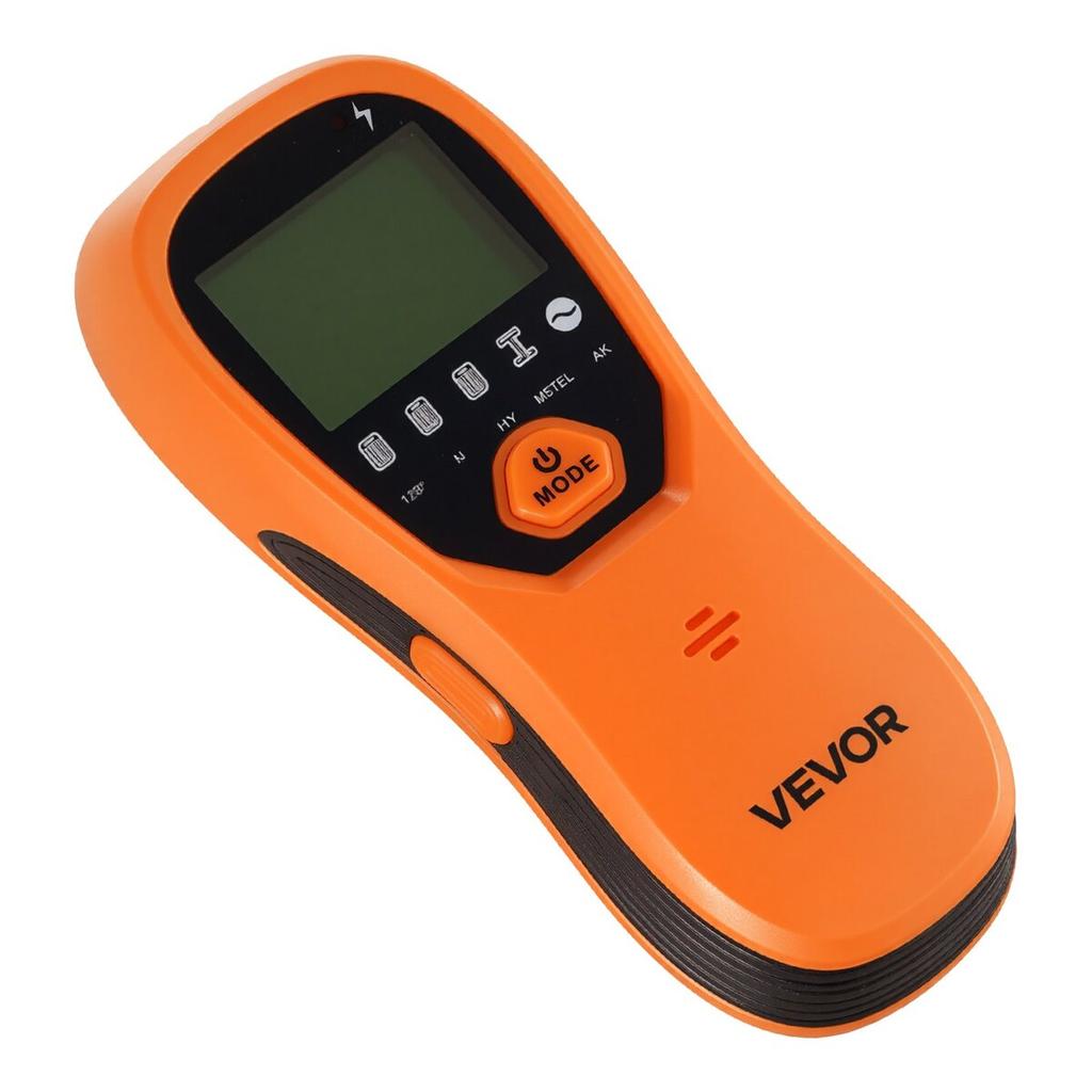 Stud Finder Wall Scanner, 5 In 1, Electronic Wall Stud Detector with Smart Sensor, High-Definition LCD Display and Audio Alarm, for the Center and
