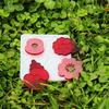 Silicone Poppys Flower Shape Mold High Temperature Resistant Mould for Home Decorations Practical Jewelry Accessory Mold