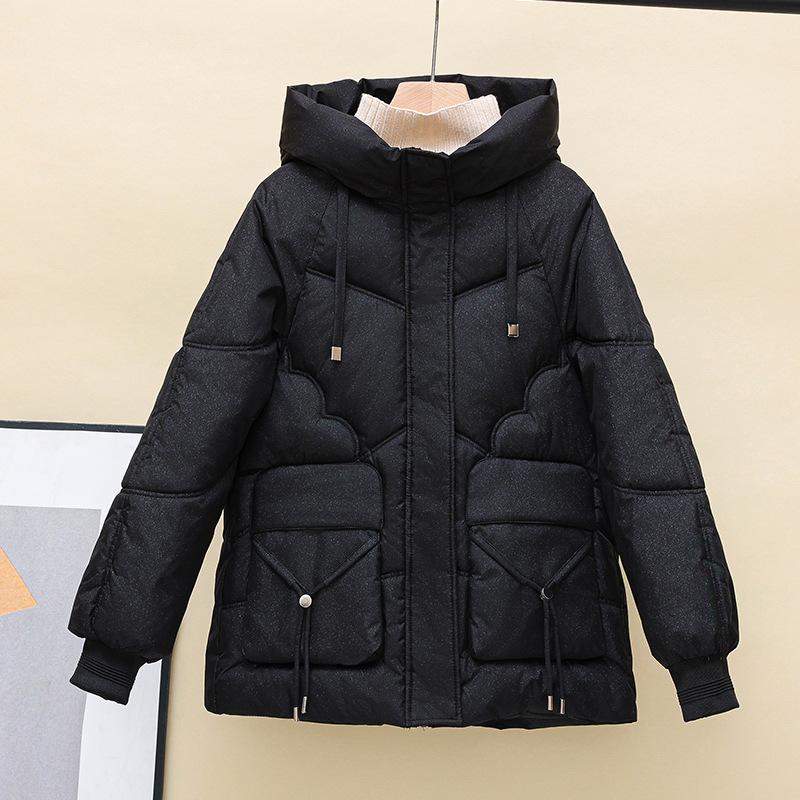 Women's Mid-Length Casual Cotton Coat - 2026 New Style Winter Loose Warm Plus Size Jacket