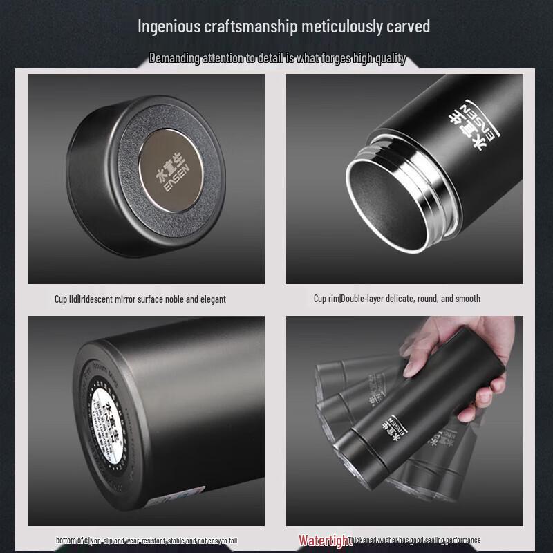 Shuiyisheng U363 Business 316 SS Weak Alkaline Insulated Water Bottle