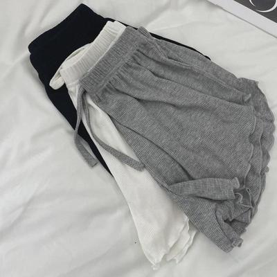 Damen-Sommer-Pyjama-Shorts aus Modal – einfarbig, lässig, locker sitzende Homewear