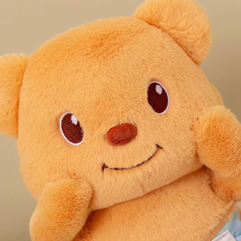 Honey jar butter bear doll cream bear plush doll cute couple giving girlfriend birthday gift