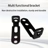 Universal Headlight Extension Bracket Motorcycle Fog Light Mount Holder E-bike LED Work Lamp Support Clamp Moto Accessories Part