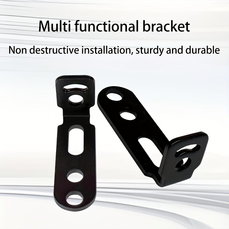 Universal Headlight Extension Bracket Motorcycle Fog Light Mount Holder E-bike LED Work Lamp Support Clamp Moto Accessories Part