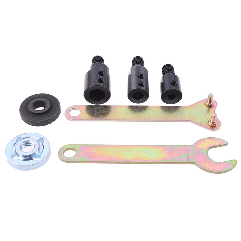 M10 Drill Saw Spindle Chuck Adapter Grinding Polishing Shaft Connecting Rod