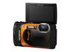 OLYMPUS STYLUS Tough Digital Camera Waterproof To Adjustable LCD Monitor TG-860 (Orange), 15m, (TG-860 ORG)