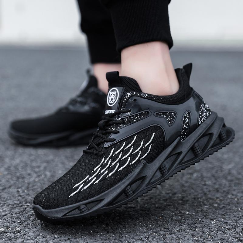 TUINANLE Men's Trendy Thick-Soled Breathable Running Shoes Outdoor Walking Sneakers Autumn Daily Shoes
