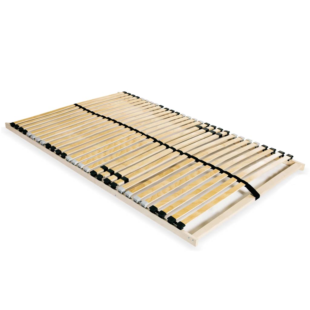 Vidaxl Bettgestell mit 28 Latten, 7 Zonen, 140 x 200 cm