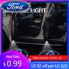 New 2026 Car Sticker 1/2PCS Led Car Door Welcome Laser Projector Logo Night Light Wireless For Ford focus Fiesta EcoSport ESCORT