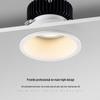 NuFeng 15W 3-Color LED Anti-Glare Spotlight with Recessed/Portable Design