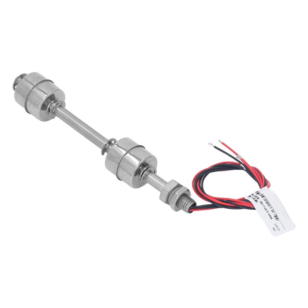 150mm Double Ball Water Level Controller Stainless Steel Dual Ball Float Switch Water Level Sensor 0‑110V